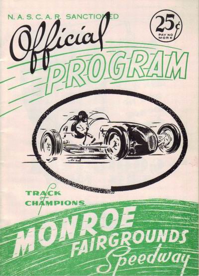 Monroe Fairgrounds Speedway - From Brain Norton